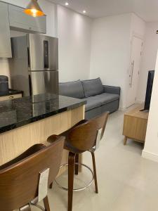 Apto Kairós Beach Stay - Piscina e Churrasqueira