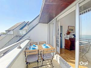 Appartements Duplex 5 pieces avec balcon a 30m de la plage - 7 couchages, acceptant animaux, wifi et parking - FR-1-349-114 : photos des chambres