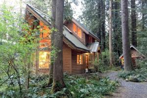 Snowline Cabin 4 - Pet-friendly cedar cabin with a private outdoor hot tub