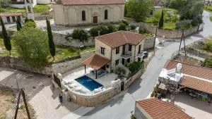 Stroumpi Traditional 1800s Cypriot Stone House with Pool - Yiolou