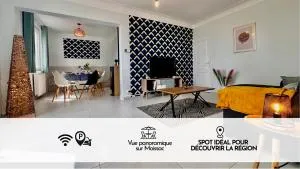 Chez Axelle - Maison T4 - Vue panoramique sur Moissac - 穆瓦萨克