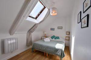 Maisons de vacances Longere Kerinis - Maison avec grand jardin : photos des chambres