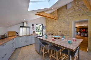 Maisons de vacances Longere Kerinis - Maison avec grand jardin : photos des chambres