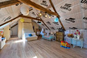 Maisons de vacances Longere Kerinis - Maison avec grand jardin : photos des chambres