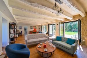 Maisons de vacances Longere Kerinis - Maison avec grand jardin : photos des chambres