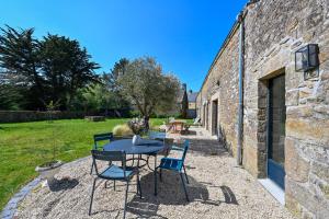 Maisons de vacances Longere Kerinis - Maison avec grand jardin : photos des chambres