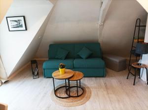 Appartements Studio cosy Piscine Rocherfort en Terre Centre : photos des chambres