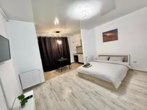 Garsonieră spațioasă Wi-Fi rapid, check-in flexibil - Roşu