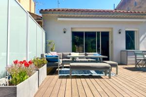 Appartements Peaceful apartment in Cavaillon with garage : photos des chambres