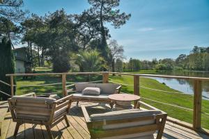 Villas Les Nympheas, peaceful haven & private pond : photos des chambres