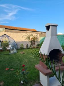 Cosy home with organic garden