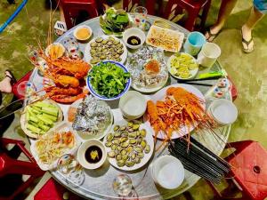 Phòng ba giường có view biển