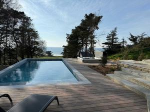 Maisons de vacances Villa Marine - Proche plage, piscine, jacuzzi : photos des chambres