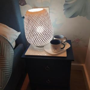 Apartamenty Centrum Warszawska 66 niebieski i różowy