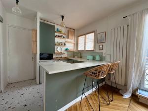 Au pied de Montmartre