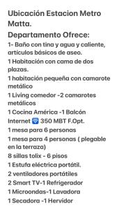 A Metro Matta Fantasilandia, Empresas, Familias 8