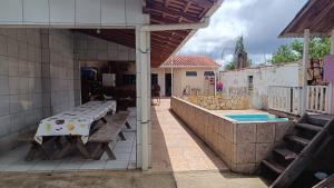 Casa com piscina - Rondônia Rural Show