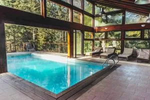 Arbolar, Casas de Montaña- Piscina climatizada - Villa Traful
