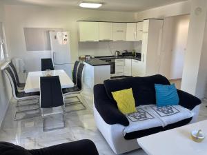 Apartment with large living room