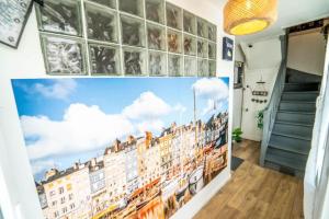 Appartements SPACIEUX Appart Jacuzzi Terrasse Parking 10min port d-Honfleur Plage : photos des chambres