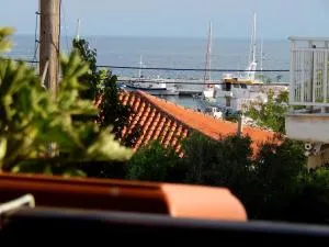 Greek House with seaview,parking and yard with BBQ - 尼尔斯吉尼