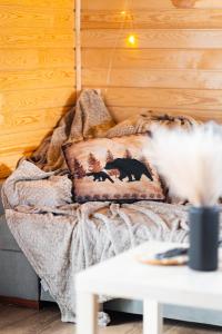 Gawra Nad Jeziorem - całoroczne domki nad jeziorem z balią, jacuzzi i sauną, Kaszuby