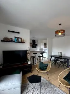 Charmant appartement aux portes de Paris, avec Balcon et Parking - 奥贝维利埃