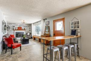 Steps to Pine Hollow Reservoir Home with Fire Pit!