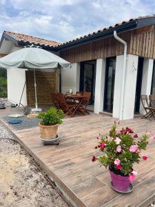 Maisons de vacances Maison entre ocean et foret landaise : photos des chambres