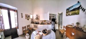 An alcove at the foot of Mount Etna