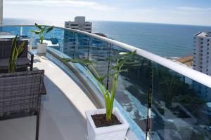 Sunset view in Cartagena de Indias, Caribbean