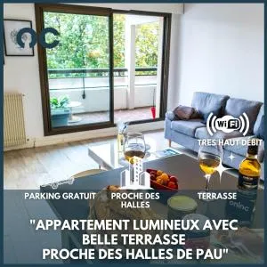 Le Sperata - Bel appartement en centre ville avec 2 chambres, terrasse et parking - Idron