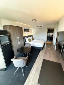 Aparthotel in Düsseldorf am Medienhafen mit Küche