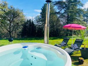 Appartements Gite de charme bain nordique & vieilles pierre classe 3 etoiles Le Prestadou : Appartement 1 Chambre