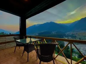 The Kartik Villa, Manali - A Beautiful Cottage in the Clouds towards Snow Capped Mountains - Duff Dunbar