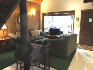 Snowline Cabin 98 A pet friendly cabin with a wood stove, hot tub and wifi
