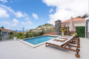 Madeira Protea Retreat- Villa with Heated Private Pool, Gym and Office