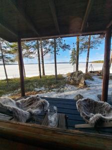 Blue Moment at the Arctic Circle- Forest, beach, activities