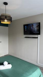 Appartements LE GOLDEN acces direct tramway Geneve avec parking : photos des chambres
