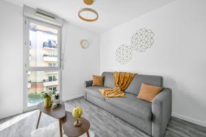 Appartements Le Luna - Studio - Near Paris - RER E - Metro 16 : Appartement 1 Chambre