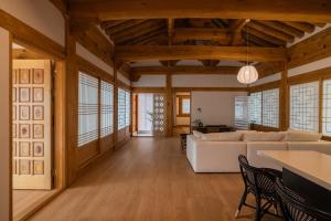 Luxury Hanok Red Serenity