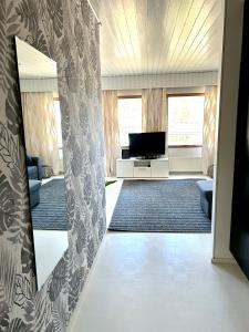 Rauhaisa rivitalo kolmio saunalla