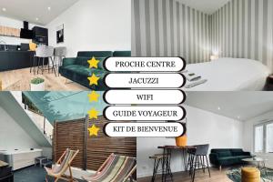 1 lenoir cocon romantique avec jacuzzi au centre