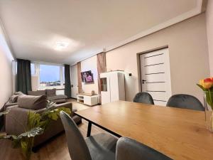 Wygodne mieszkanie z widokiem na Wisłę