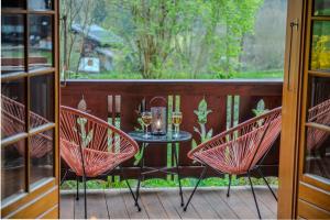 Chalet aux Portes du Soleil avec balcon