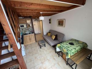 Appartements Studio mezzanine climatise proche plage, 4 couchages, balcon, TV et cuisine equipee - FR-1-229C-181 : photos des chambres