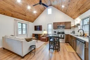 Walk to Marina Springville Cabin with Fire Pit! - Durham Subdivision