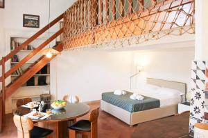 Green Donkey House in a period building