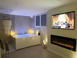 Romantique Room avec bain - sans bulles