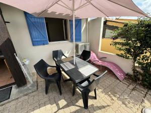 Maisons de vacances Mas climatise avec piscine et vue mer a La Croix-Valmer - FR-1-726-54 : Maison de Vacances